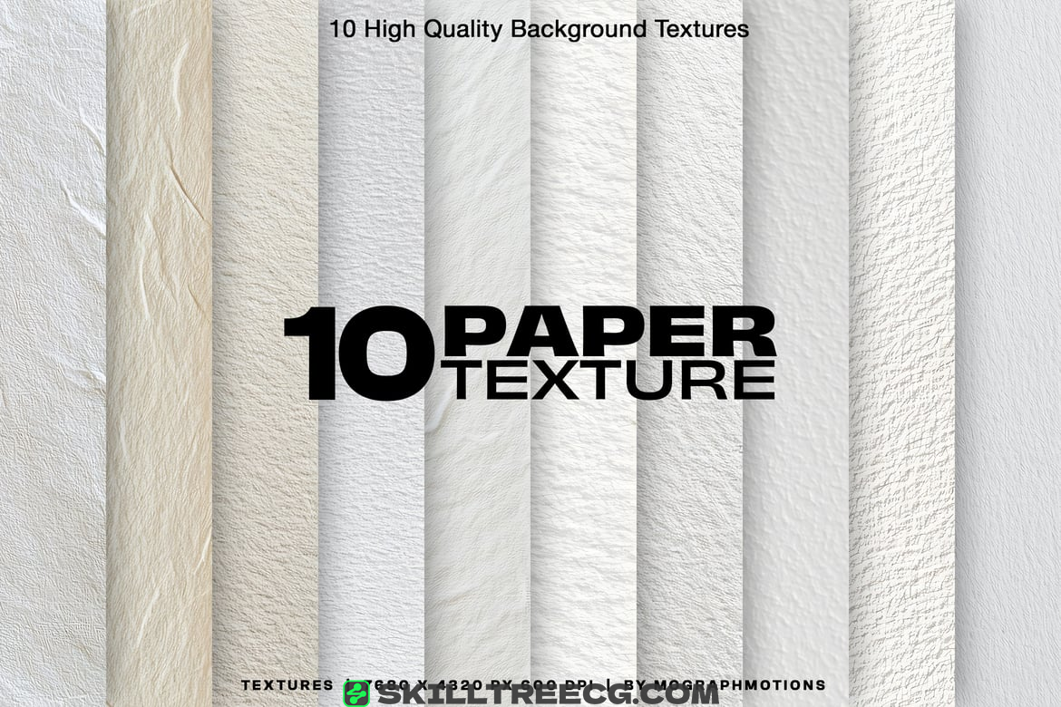 10 Simple Paper Textures（203735）-技能树